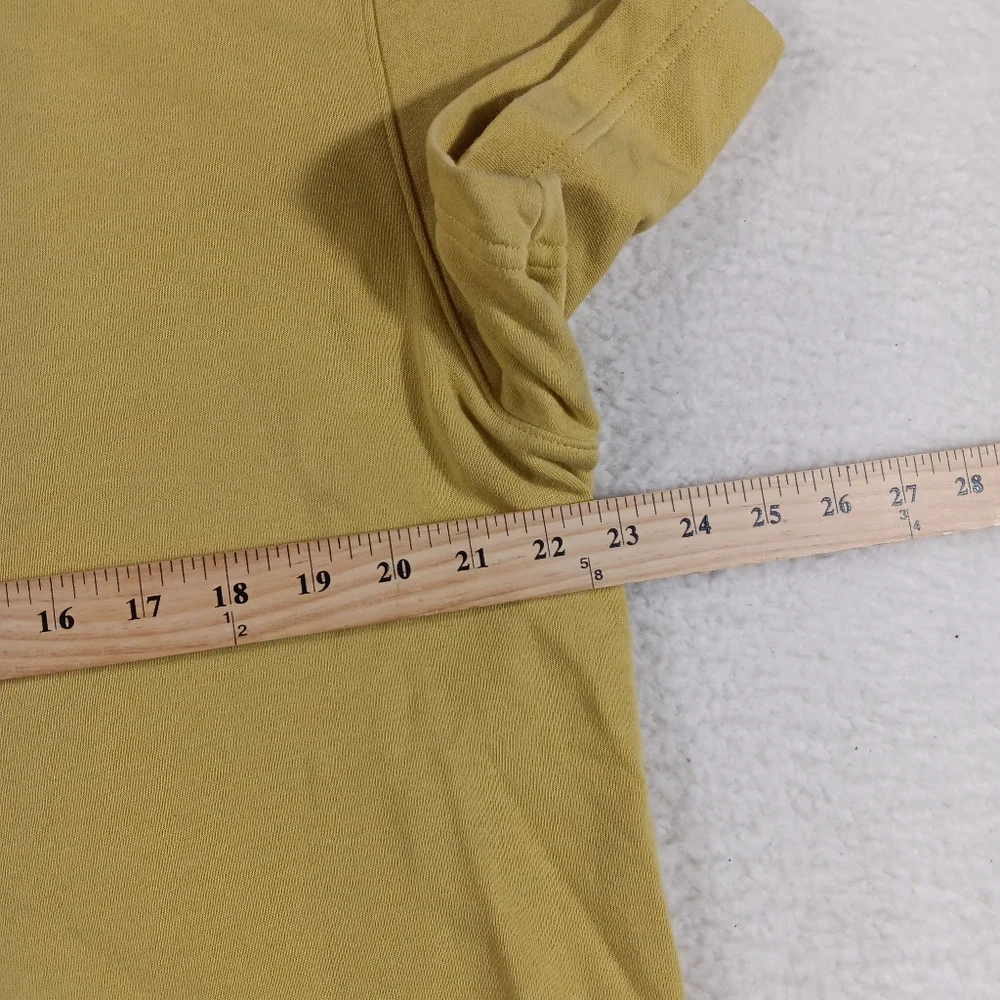 Under Armour Hoodie Mens XL Yellow Project Rock Bull Head Short Sleeve Gym - Picture 8 of 9